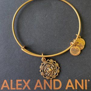 Alex and Ani Lotus Peace Petals Bracelet Bangle